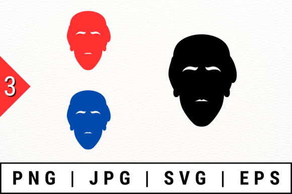 3 Minimalist Face Silhouettes: A Graphic Design Asset for Crafts & Commercial Projects
