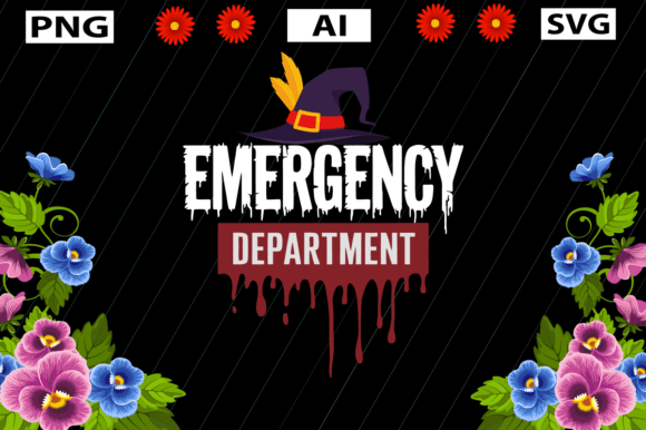 Emergency Department Graphics for Halloween Craft Businesses
