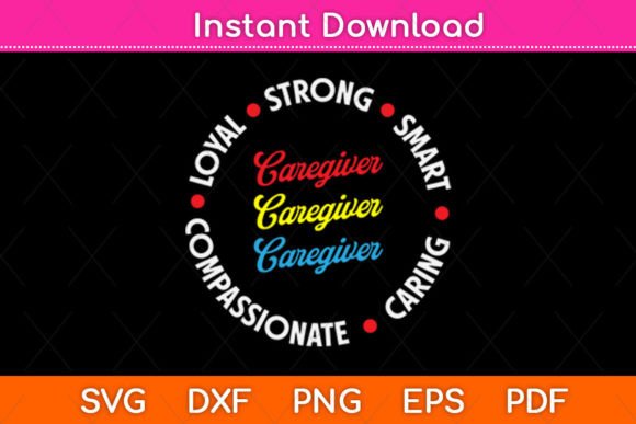 Loyal Strong Smart Compassionate Graphics for Crafts