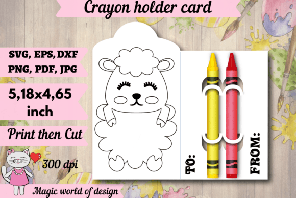 Sheep with Eyes Closed Graphics for Spring-Themed Crafts