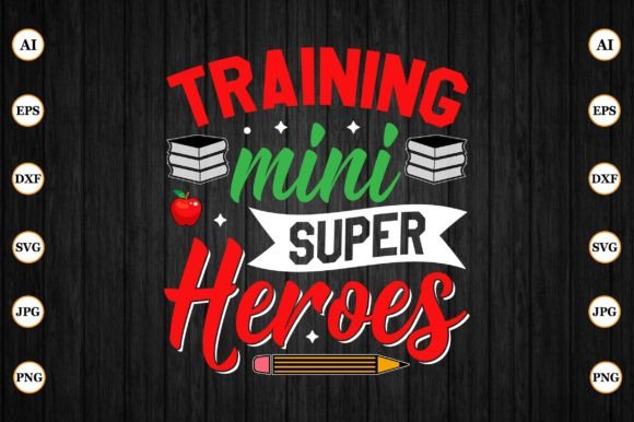 Training Mini Superheroes Embroidery Design Review