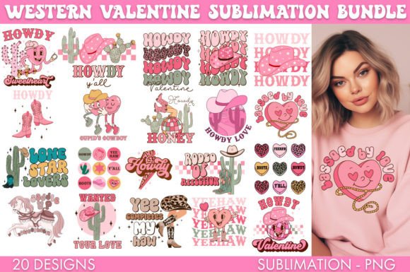 Western Valentine's Day PNG Bundle Review